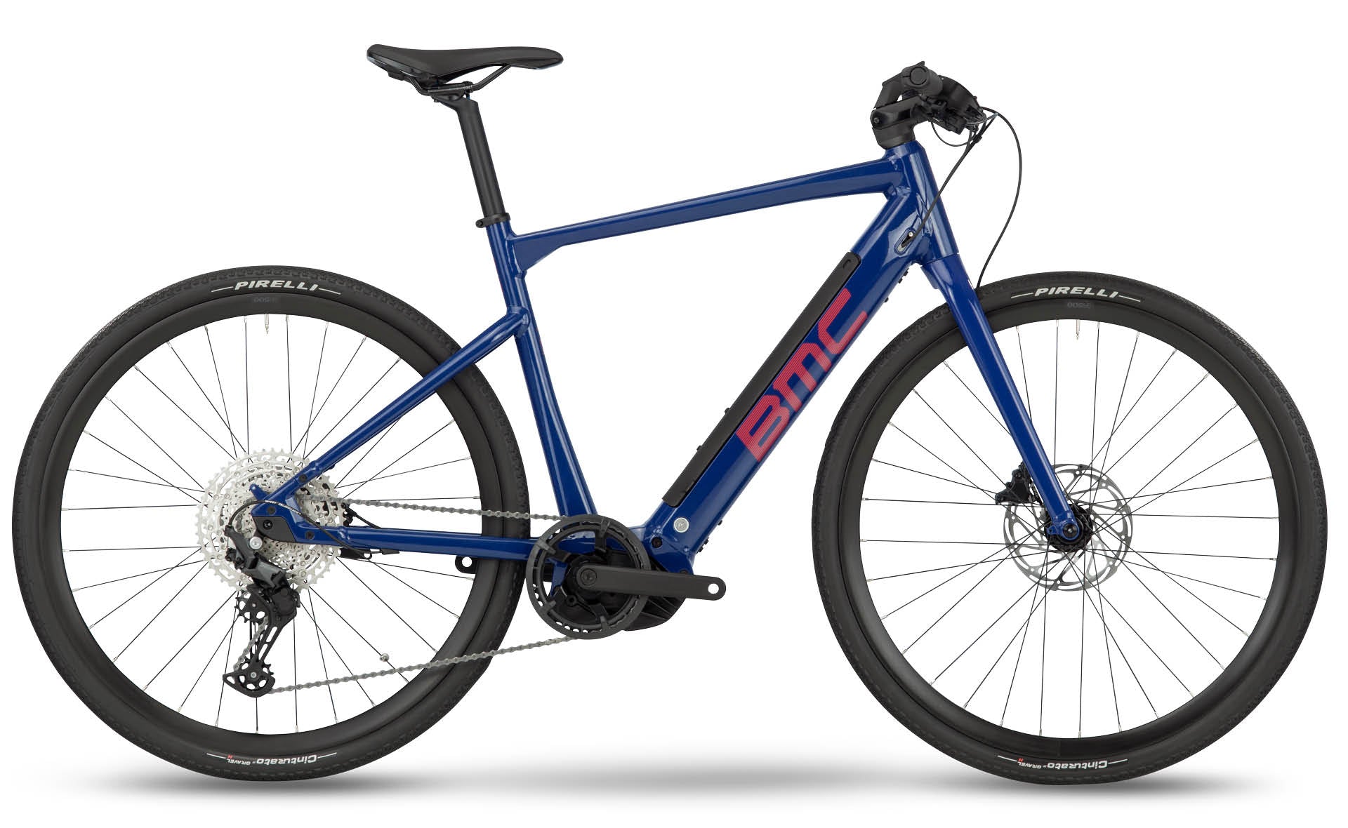 BMC Bikes | Alpenchallenge AMP AL ONE ULTRAMARINE BLUE / NEON RED