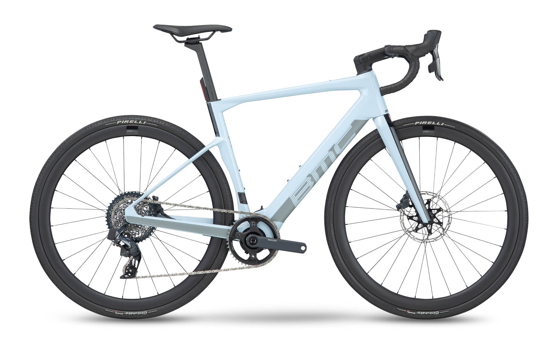 BMC Bikes | Roadmachine 01 AMP X ONE USA ICE BLUE / BLACK