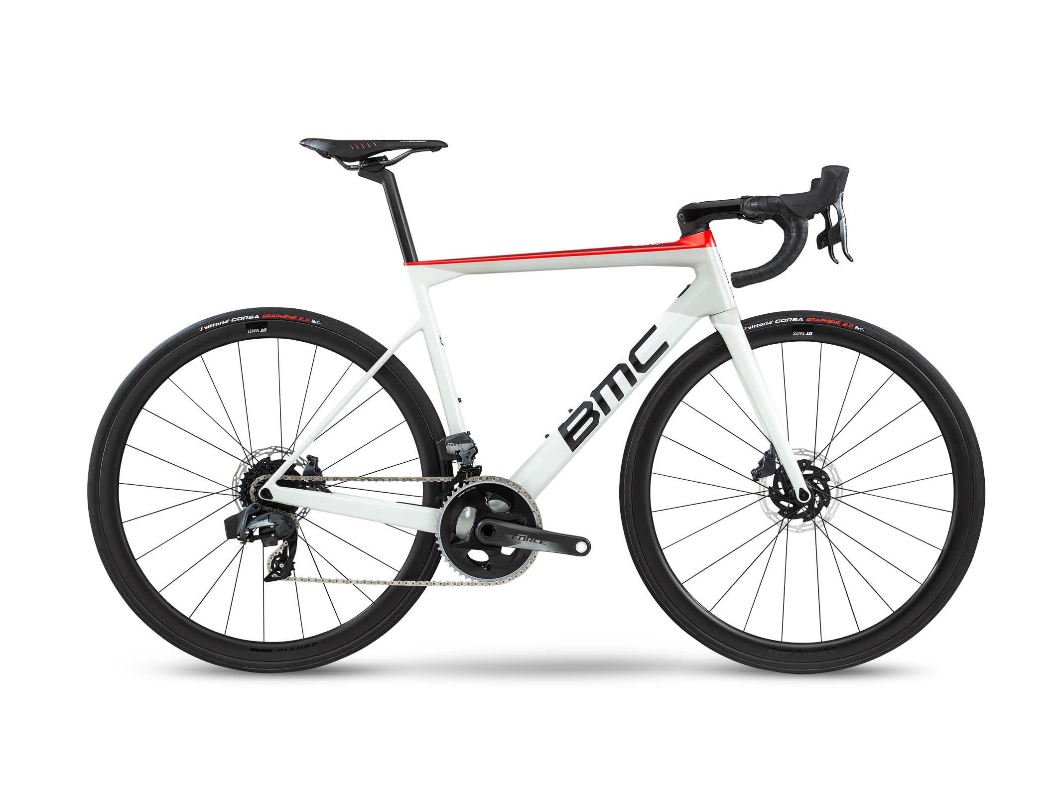 BMC Bikes | Teammachine SLR01 DISC THREE OFF WHITE & SUPER RED